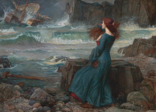Miranda - The tempest, by John William Waterhouse